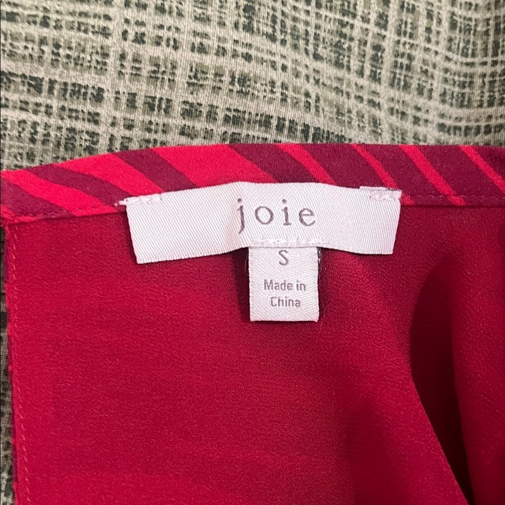 100% Silk Joie Elegant Long Sleeve Dress (designer sample) S Outstanding - Picture 9 of 11